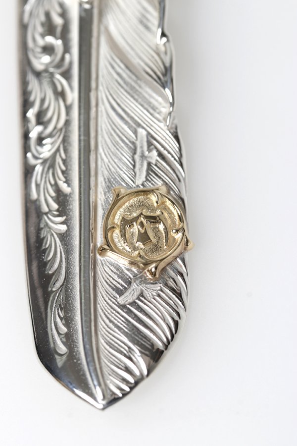 画像4: Taro Washimi タロウ ワシミ 鷲見太郎 L arabesque flight feather 01{-BFS} (4)