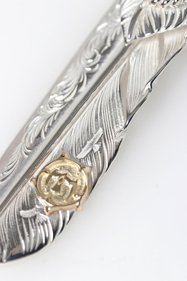 画像5: Taro Washimi タロウ ワシミ 鷲見太郎 L arabesque flight feather 01{-BFS} (5)