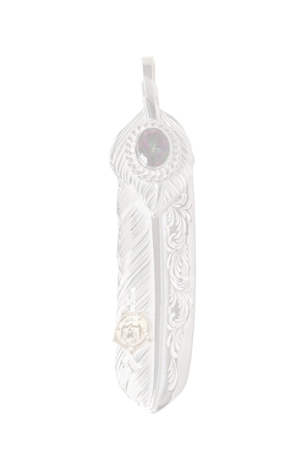 画像1:   Taro Washimi タロウ ワシミ 鷲見太郎 L arabesque flight feather 02 {-BFS}  :WT20260407-19-F  (1)