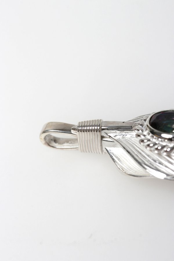 画像5: Taro Washimi タロウ ワシミ 鷲見太郎 L arabesque flight feather 02{-BFS} (5)