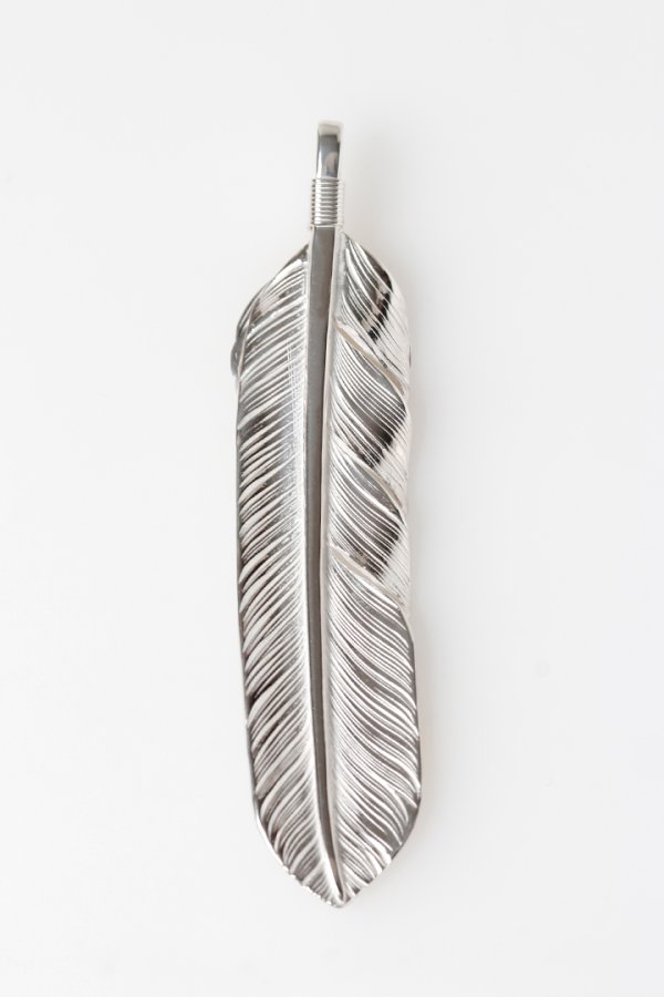 画像2: Taro Washimi タロウ ワシミ 鷲見太郎 L flight feather 02{-BFS} (2)