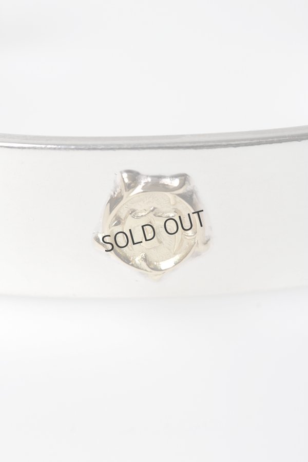 画像4: Taro Washimi タロウ ワシミ 鷲見太郎 M plain bangle 12mm{-BFS} (4)