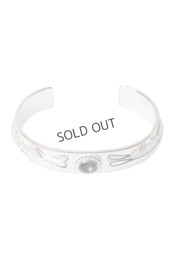 画像1: {SOLD}Taro Washimi タロウ ワシミ 鷲見太郎 M plain bangle 12mm{-BFS} (1)