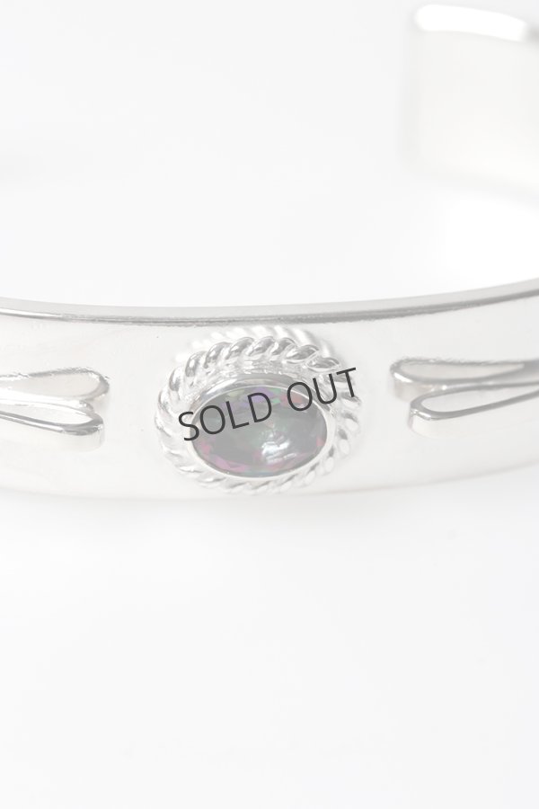 画像5: {SOLD}Taro Washimi タロウ ワシミ 鷲見太郎 M plain bangle 12mm{-BFS} (5)