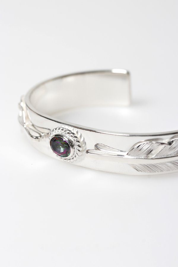 画像6: Taro Washimi タロウ ワシミ 鷲見太郎 M plain bangle 12mm{-BFS} (6)