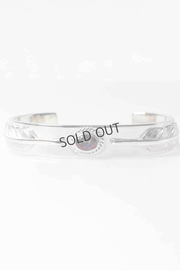画像3: {SOLD}Taro Washimi タロウ ワシミ 鷲見太郎 M plain bangle 12mm{-BFS} (3)