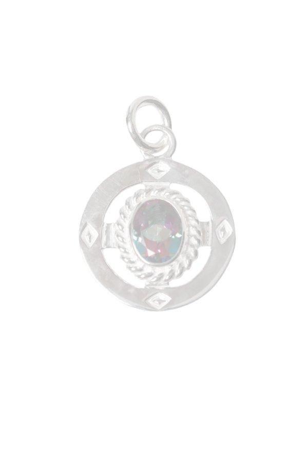 画像1:   Taro Washimi タロウ ワシミ 鷲見太郎 medicine wheel pendant {-BFS}  :WT20260407-25-F  (1)