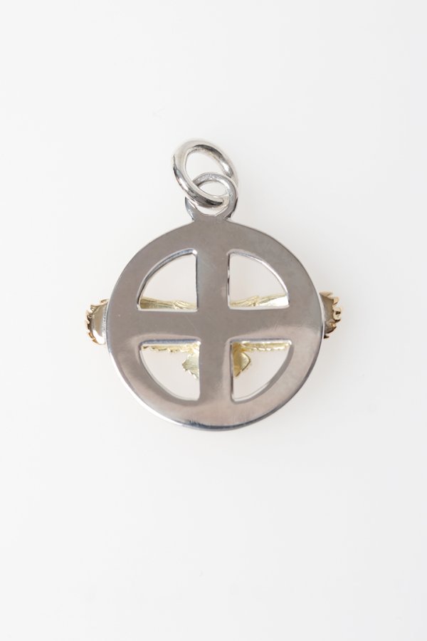 画像2: Taro Washimi タロウ ワシミ 鷲見太郎 medicine wheel pendant{-BFS} (2)