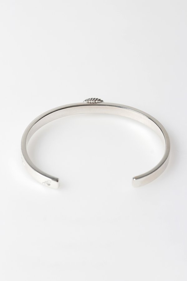 画像3: Taro Washimi タロウ ワシミ 鷲見太郎 Ｍ arabesque design 5mm bangle{-BFS} (3)