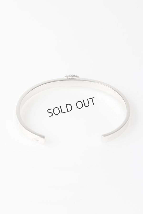 画像3: {SOLD}Taro Washimi タロウ ワシミ 鷲見太郎 Ｍ arabesque design 5mm bangle{-BFS} (3)