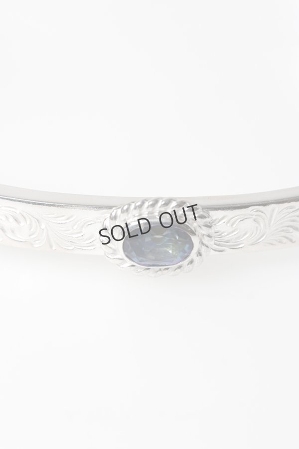 画像5: {SOLD}Taro Washimi タロウ ワシミ 鷲見太郎 Ｍ arabesque design 5mm bangle{-BFS} (5)