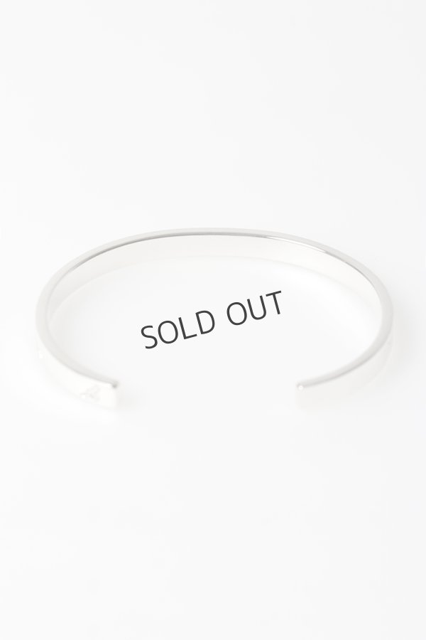 画像3: {SOLD}Taro Washimi タロウ ワシミ 鷲見太郎 Ｍ arabesque design 5mm bangle{-BFS} (3)