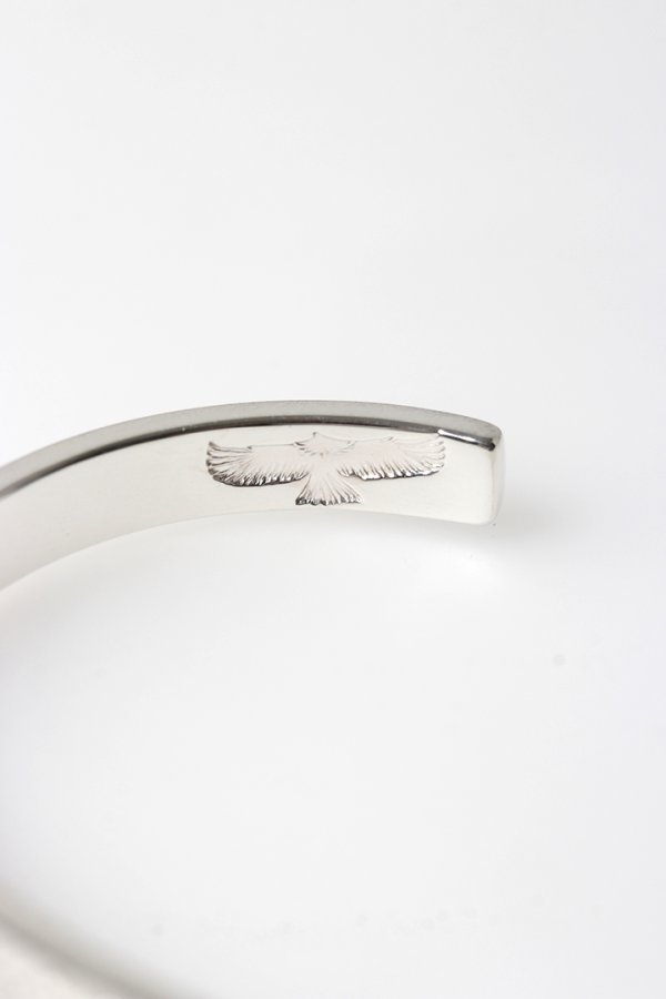 画像4: Taro Washimi タロウ ワシミ 鷲見太郎 Ｍ arabesque design 5mm bangle{-BFS} (4)