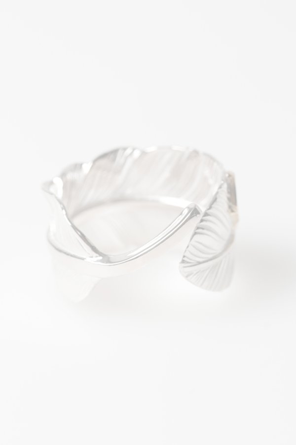 画像2:   Taro Washimi タロウ ワシミ 鷲見太郎 L old feather ring 02 {-BFS}  :WT20260407-29-19  (2)