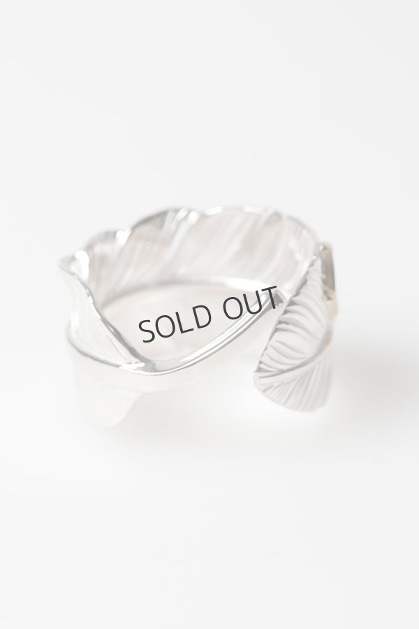 画像2: Taro Washimi タロウ ワシミ 鷲見太郎 L old feather ring 02{-BFS} (2)