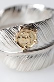 画像5: Taro Washimi タロウ ワシミ 鷲見太郎 L old feather ring 02{-BFS} (5)