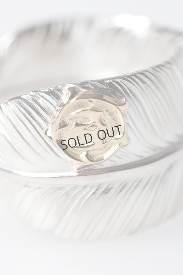 画像5: Taro Washimi タロウ ワシミ 鷲見太郎 L old feather ring 02{-BFS} (5)