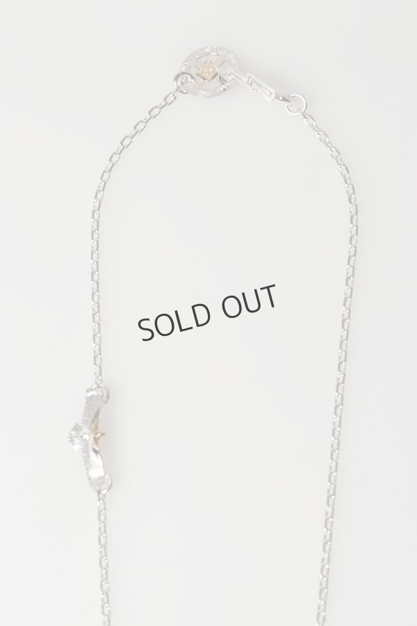 画像2: Taro Washimi タロウ ワシミ 鷲見太郎 thunder hook medicine wheel chain K 80cm{-BFS} (2)