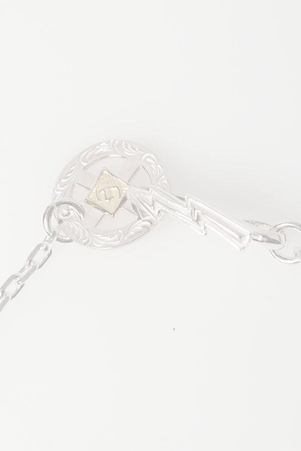 画像5:   Taro Washimi タロウ ワシミ 鷲見太郎 thunder hook medicine wheel chain K 80cm {-BFS}  :WT20260407-38-F  (5)