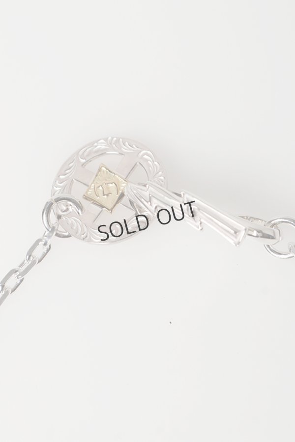 画像5: Taro Washimi タロウ ワシミ 鷲見太郎 thunder hook medicine wheel chain K 80cm{-BFS} (5)