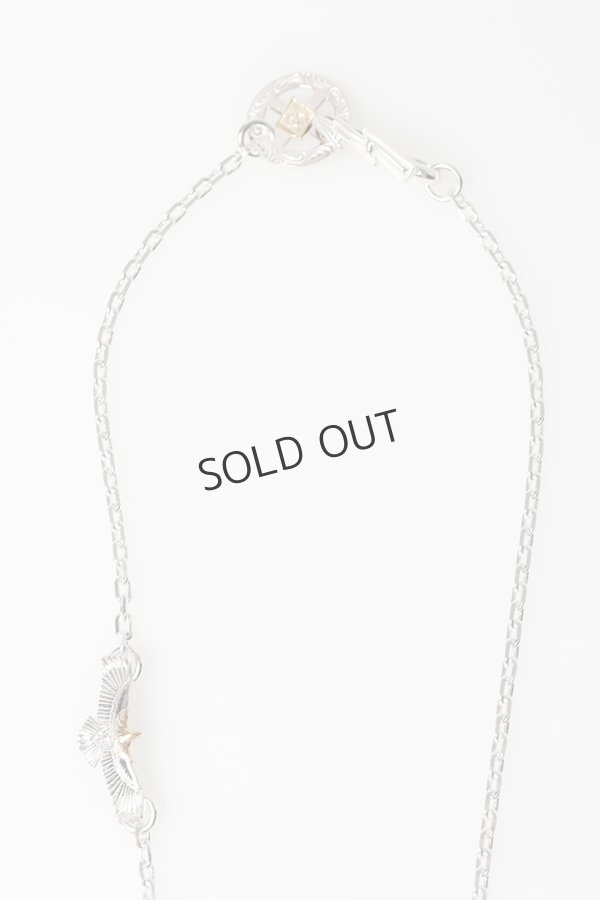 画像2: Taro Washimi タロウ ワシミ 鷲見太郎 thunder hook medicine wheel chain K 60cm{-BFS} (2)