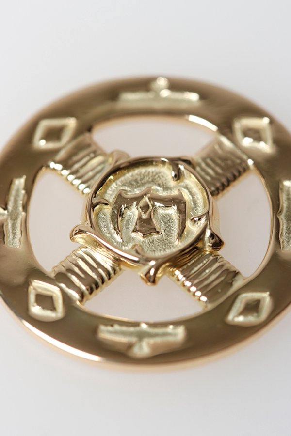 画像3: Taro Washimi タロウ ワシミ 鷲見太郎 eagle K18 medicine wheel{-BFS} (3)