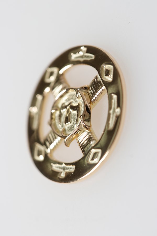 画像5: Taro Washimi タロウ ワシミ 鷲見太郎 eagle K18 medicine wheel{-BFS} (5)