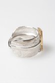画像7: Taro Washimi タロウ ワシミ 鷲見太郎 L arabesque flight feather 01 ring{-BFS} (7)