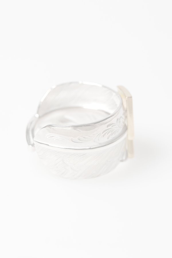 画像7:   Taro Washimi タロウ ワシミ 鷲見太郎 L arabesque flight feather 01 ring {-BFS}  :WT20260407-51-19  (7)