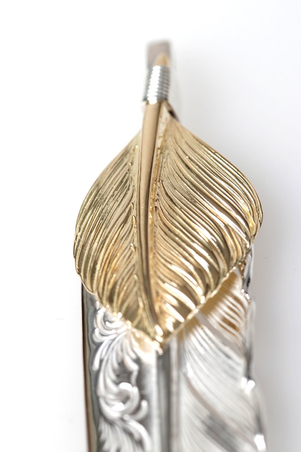 画像3: Taro Washimi タロウ ワシミ 鷲見太郎 L arabesque flight feather 01{-BFS} (3)