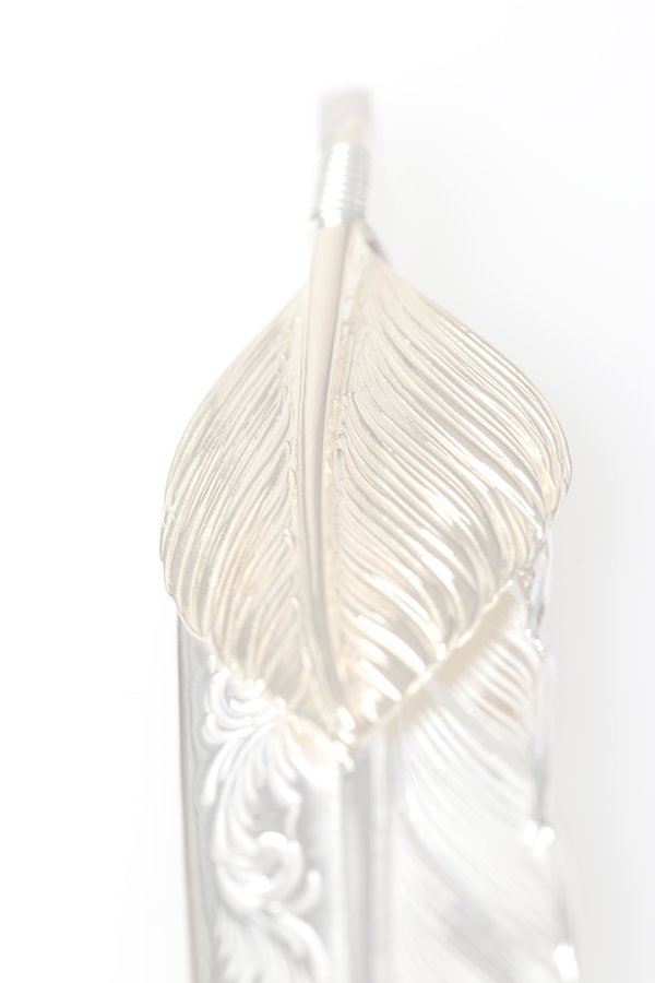 画像3: Taro Washimi タロウ ワシミ 鷲見太郎 L arabesque flight feather 01{-BFS} (3)