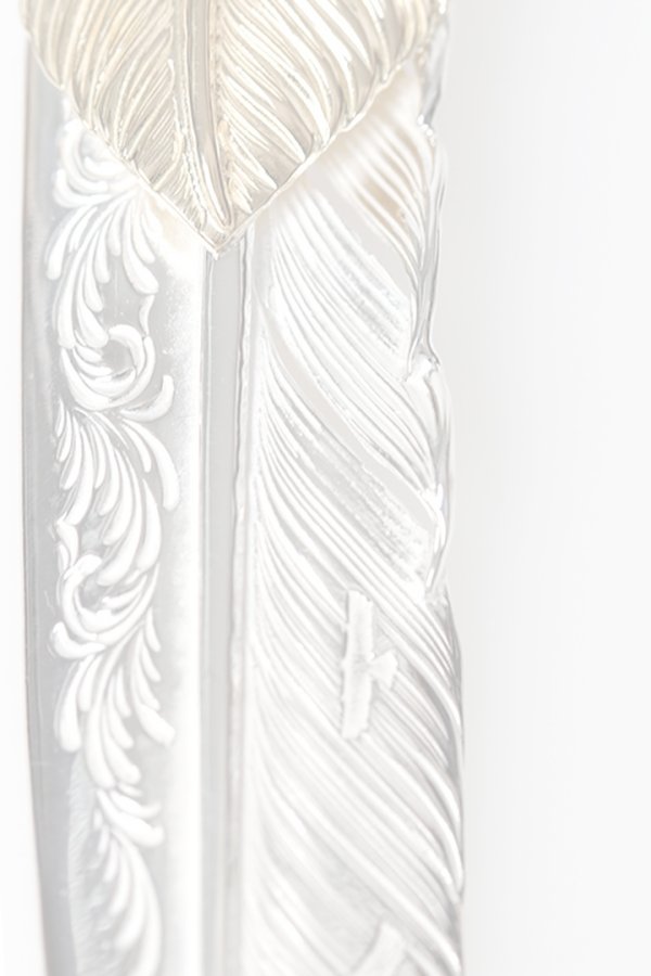 画像5: Taro Washimi タロウ ワシミ 鷲見太郎 L arabesque flight feather 01{-BFS} (5)