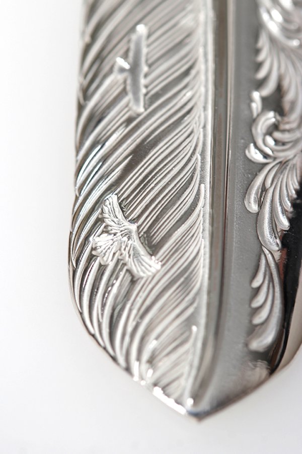 画像4: Taro Washimi タロウ ワシミ 鷲見太郎 L arabesque flight feather 02{-BFS} (4)