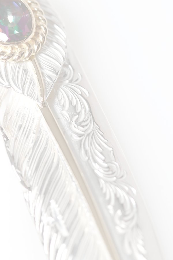 画像4:   Taro Washimi タロウ ワシミ 鷲見太郎 L arabesque flight feather  K18 core 02 {-BFS}  :WT20260407-55-F  (4)