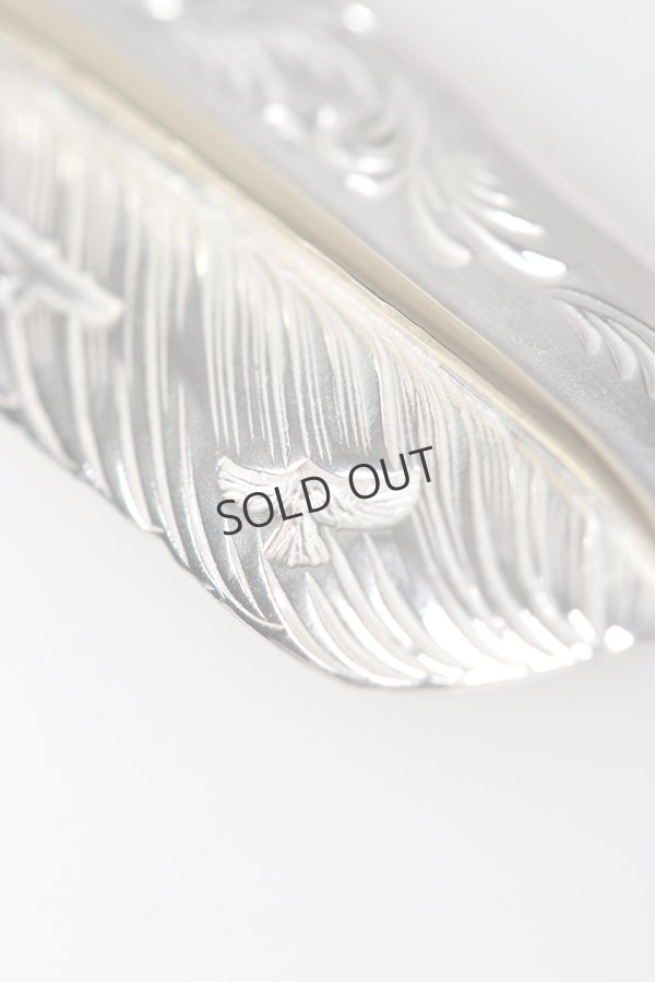 画像5: Taro Washimi タロウ ワシミ 鷲見太郎 L arabesque flight feather  K18 core 02{-BFS} (5)