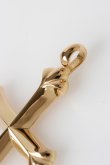 画像6: Taro Washimi タロウ ワシミ 鷲見太郎 K20 Medium cross pendant{E-}{-BFS} (6)