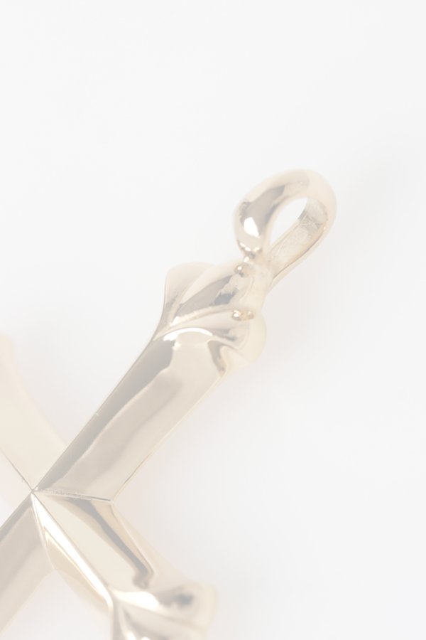 画像6: Taro Washimi タロウ ワシミ 鷲見太郎 K20 Medium cross pendant{E-}{-BFS} (6)