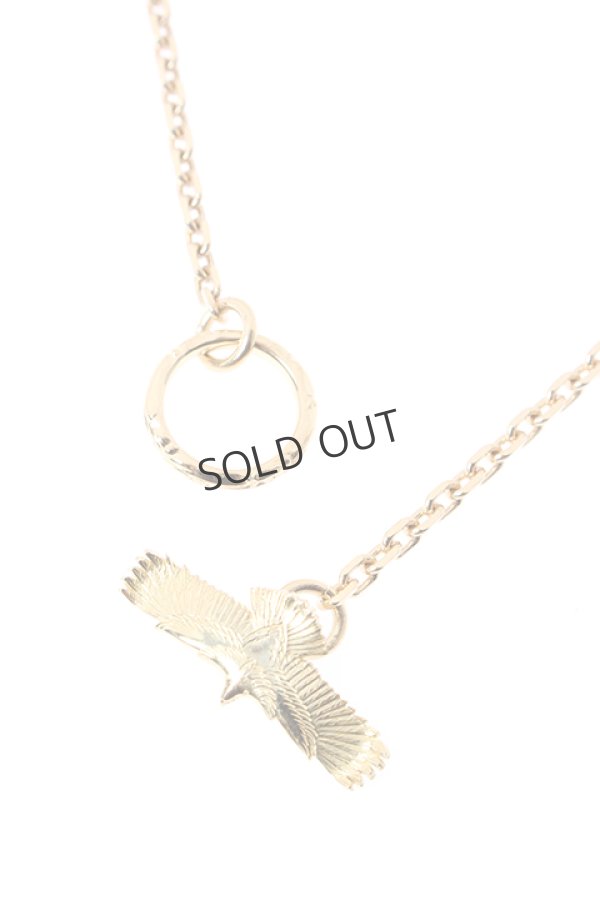 画像2: {SOLD}Taro Washimi タロウ ワシミ 鷲見太郎 all YG eagle eg-04 /K18 chain K 50cm{WT-NECKLACE-104-BJS} (2)