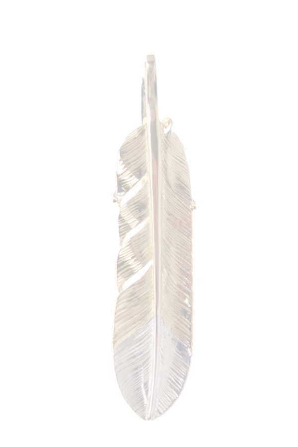 画像2:  {SOLD} Taro Washimi タロウ ワシミ 鷲見太郎 K18 eagle claw pendant × L K18 feather 925 top 01 {WT-PENDANT-1022A-AIA}  :WTPENDANT1022A-F  (2)