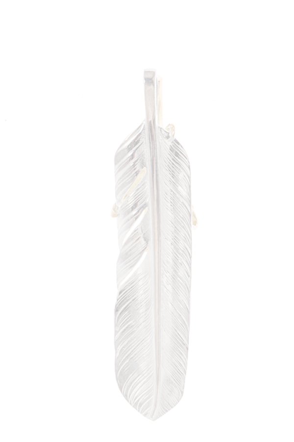 画像5:  {SOLD} Taro Washimi × TRAVIS WALKER（タロウ ワシミ × トラヴィスワーカー） L feather × eagle claw × Small Arrow Cross {-BJS}  :WTW-01-F  (5)