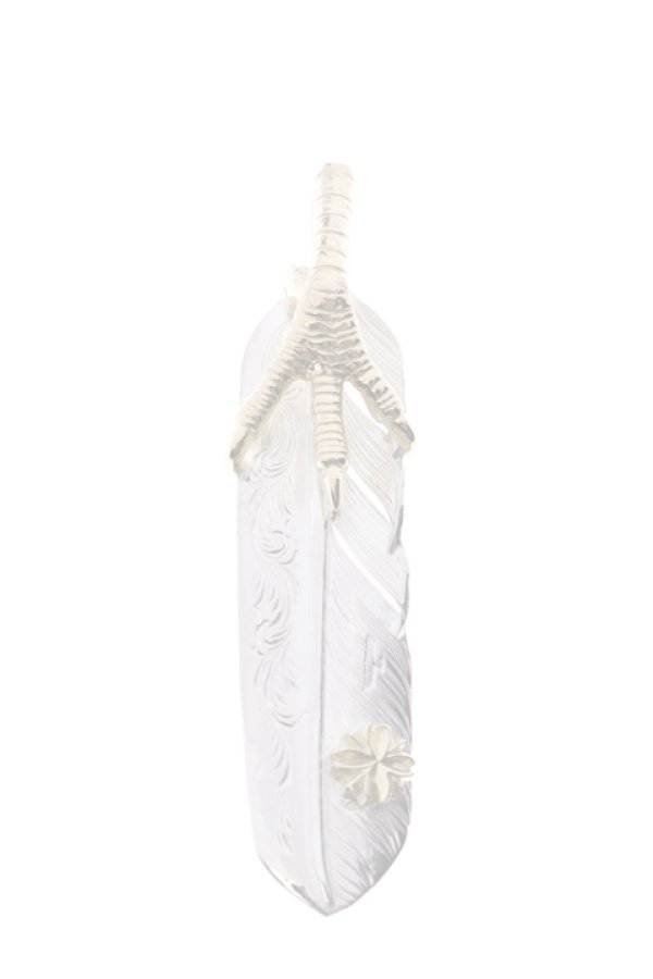 画像1:  {SOLD} Taro Washimi × TRAVIS WALKER（タロウ ワシミ × トラヴィスワーカー） L feather× eagle claw × Small Valor Cross {-BJS}  :WTW-02-F  (1)