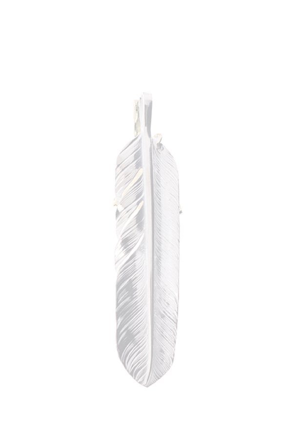 画像2:  {SOLD} Taro Washimi × TRAVIS WALKER（タロウ ワシミ × トラヴィスワーカー） L feather× eagle claw × Small Valor Cross {-BJS}  :WTW-02-F  (2)