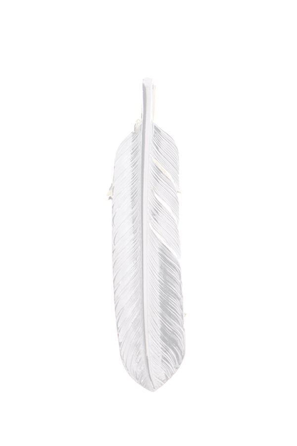 画像2:  {SOLD} Taro Washimi × TRAVIS WALKER（タロウ ワシミ × トラヴィスワーカー） L feather × eagle claw × Small Arrow Cross {-BJS}  :WTW-03-F  (2)
