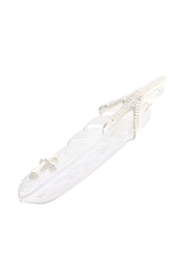 画像3:  {SOLD} Taro Washimi × TRAVIS WALKER（タロウ ワシミ × トラヴィスワーカー） L feather × eagle claw × Small Arrow Cross {-BJS}  :WTW-03-F  (3)
