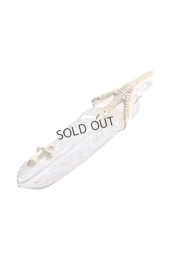 画像3: {SOLD}Taro Washimi × TRAVIS WALKER(タロウ ワシミ × トラヴィスワーカー) L feather × eagle claw × Small Arrow Cross{-BJS} (3)