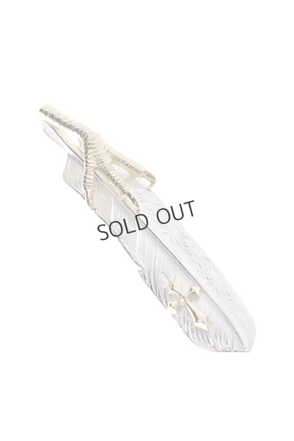画像4: {SOLD}Taro Washimi × TRAVIS WALKER(タロウ ワシミ × トラヴィスワーカー) L feather × eagle claw × Small Arrow Cross{-BJS} (4)