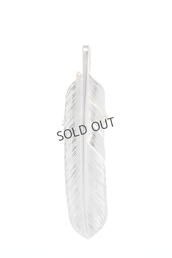 画像2: {SOLD}Taro Washimi × TRAVIS WALKER(タロウ ワシミ × トラヴィスワーカー) L feather × eagle claw × Small Valor Cross{-BJS} (2)