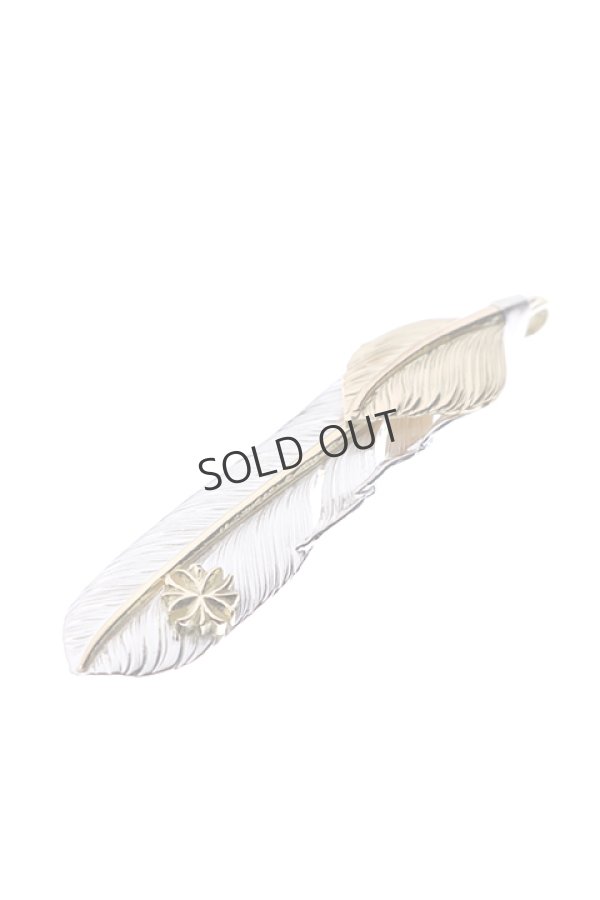 画像3: {SOLD}Taro Washimi × TRAVIS WALKER(タロウ ワシミ × トラヴィスワーカー) L feather × heart feather × Small Valor Cross{-BJS} (3)