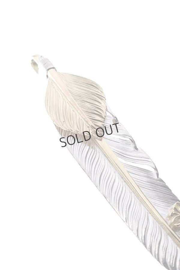 画像4: {SOLD}Taro Washimi × TRAVIS WALKER(タロウ ワシミ × トラヴィスワーカー) L feather × heart feather × Small Valor Cross{-BJS} (4)