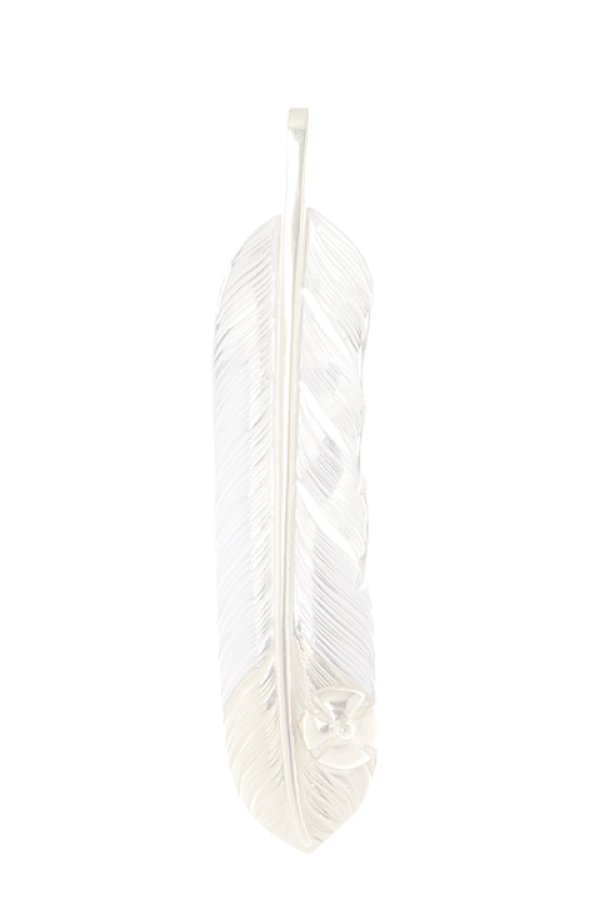 画像1:  {SOLD} Taro Washimi × TRAVIS WALKER（タロウ ワシミ × トラヴィスワーカー） L feather × Small Malibu Cross {-BJS}  :WTW-09-F  (1)